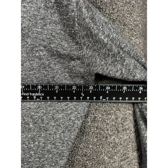 Gap Textured V-Neck Tunic Sweater Womens Size XL Gray 3/4 Sleeves Super Soft - Picture 10 of 10